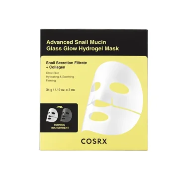 Advanced Snail Mucin Glass Glow Hydrogel Mask_3 ea