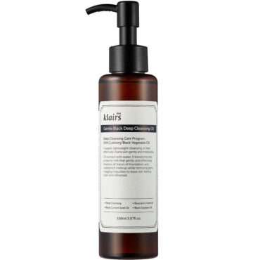 DEAR KLAIRS Gentle Black Deep Cleansing Oil